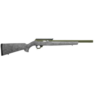 Tactical Solutions ATE2MODBHGGRN X-Ring VR Gen2 22 LR Matte OD Green Barrel & Receiver, Hogue OverMolded Ghillie Green Synthetic Stock