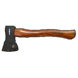 Camillus 19345 American Hickory Hatchet Plain Carbon Steel Blade 16"