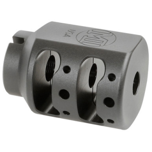 Midwest Industries Alpha Tank Brake 1/2x28 9mm Tool Steel Stainless Matte
