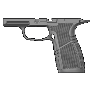 Tyrant CNC TDP365GRMSNUBGREY Grip Module Snub Nose