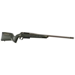 Christensen Arms 8011500900 Evoke Full Size 7mm PRC 4+1 22" Burnt Bronze Cerakote #4 Contour Threaded Barrel, Gray w/Bronze Logo Hybrid Hunter w/Picatinny Rail Synthetic Stock