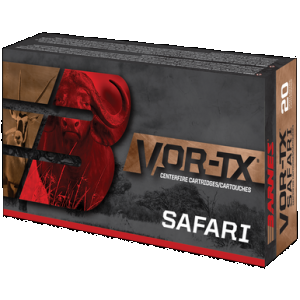 Barnes Bullets 22034 VOR-TX Safari 416Rigby 400gr Barnes TSX Flat Base 20 Rounds