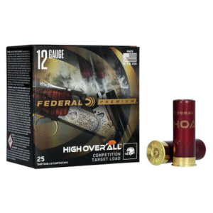 Federal High Over All 12 Gauge 2.75 Inch #9 Shot 24 Grain 25 Rounds