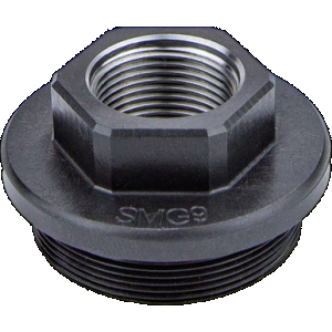 KGM Suppressors A-SMG9-DTA-S-4 Direct Thread Adapter SMG9 M13.5x1 Nitride Steel