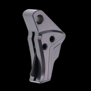 Tyrant CNC I.t.t.s Grey Aluminum Trigger for Glock Gen5 G19 G17 G23