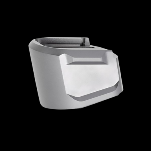Tyrant CNC Magazine Extension 5rd 9mm Fits Springfield Echelon Grey Aluminum