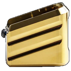 Cross Armory CRG+0MEG19GD Magazine Extension for Glock 19 23 32 Gen 1-5 Gold Aluminum