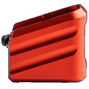 Cross Armory CRG+0MEG19RD Magazine Extension for Glock 19 23 32 Gen 1-5 Red Aluminum