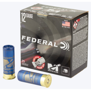 Federal 12ga 2.75 Inch 1-1/8 Ounce High Density #7.5 Shot 25 Rounds