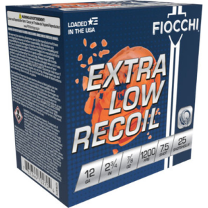FIOCCHI LOW RECOIL 12GA 2.75" - 1278OZ75
