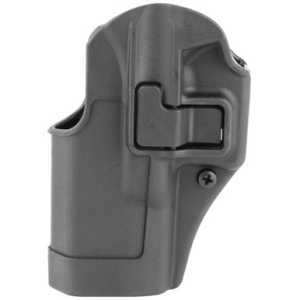 Blackhawk 410502BKL Serpa CQC OWB Size 02 Matte Black Polymer Belt Loop/Paddle Compatible w/Glock 19/23/32/36/45