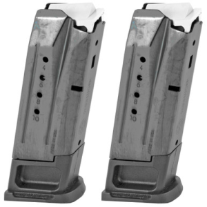 Ruger Security-9 10rd 9mm Luger Magazine 2 Pack Steel