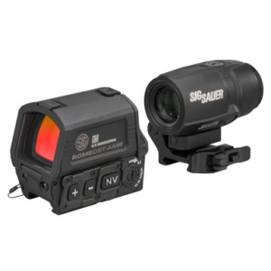 Sig Sauer Romeo8t Amr with Juliet3t Micro Magnifier 1x3x Red Dot Circle Dot 2.0 Reticle