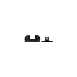 XS Sights R3D Night Sights for S&W M&P M2.0 Shield Green Front Orange Rear