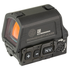 Sig Sauer Romeo8T Amr 1x40mm Optic Quad Ballistic Circle Dot 2.0 ARD LensArmor