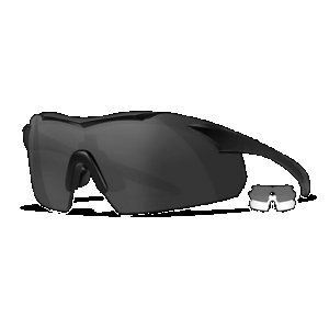 Wiley X 3501 Vapor Smoke Gray/Clear Lens Polycarbonate Matte Black Frame