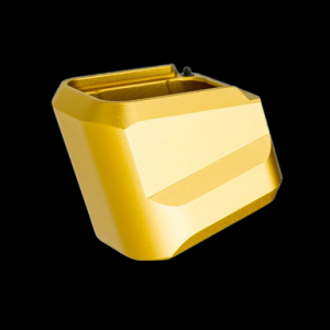 Tyrant CNC TDVP9MAGEXGOLD Magazine Extension Fits H&K VP9 VP40 VP30 5rd Gold Aluminum