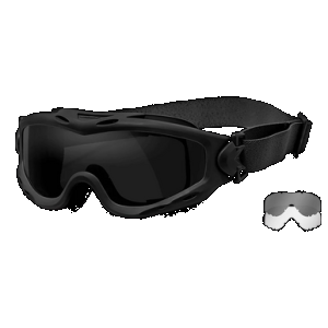 Wiley X SP29B Spear Goggles Smoke Gray Lens Matte Black Frame