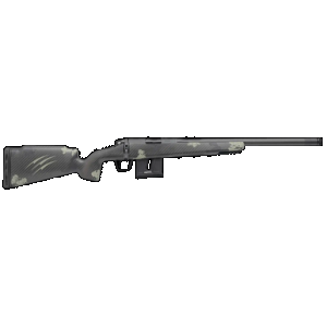 Fierce Firearms FRR17HMR18BF Carbon Razor 17 HMR Black Cerakote Forest Camo