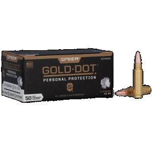 Speer 25728GD Gold Dot Personal Protection 5.7x28mm 40gr Hollow Point 50 Per Box/10 Case