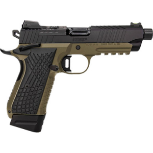 Kimber Mfg.,inc 3100023 KDS9C TFS 9mm 15+1 18+1 4.60" FDE/Black Front and Rear Serrations Stainless Steel G-10 Grip