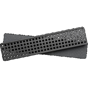 Magpul MAG1457BLK DAKA Grid Organizer Black Polypropylene