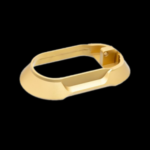Tyrant Cnc Tdvp9mwgold Magwell for Vp9 Vp40 Aluminum Anodized Gold
