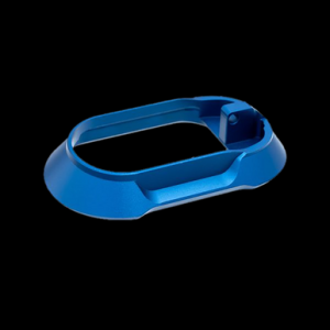 Tyrant Cnc Tdvp9mwblue Magwell for Vp9 Vp40 Vp9l Vp9 Tactical Vp40 Tactical Blue Aluminum