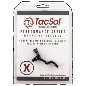Tactical Solutions PMRMB Performance Low Profile Matte Black Aluminum for Ruger 10/22 & Tactical Solution X-Ring Rifles