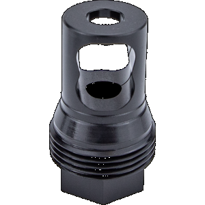 Kgm Suppressors A-TMB50-S-4 R50T Taper Muzzle Brake Nitride Steel M25x1.5