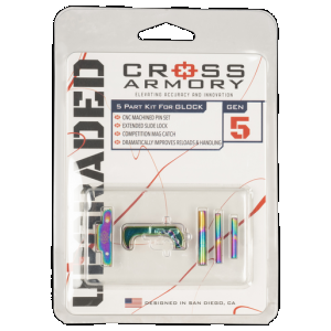 Cross Armory Rainbow Aluminum Glock Gen5 3 Piece Upgrade Kit