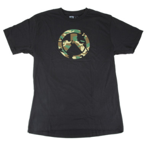 MAGPUL WOODLND CAM ICON TSHRT BLK L