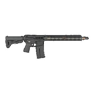 Q LLC Sugar Weasel *CA Compliant 5.56 NATO 10+1 16"Black Cerakote Aluminum Receiver w/Picatinny Rail, M-LOK Handguard, CMOE SL-K Black Polymer Stock, Black Polymer Grip