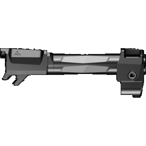 Radian Weapons Ramjet Afterburner Glock 19 Gen4 Combo Stainless Steel Gray