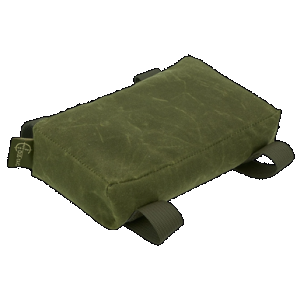 Cole-tac FB302 Flat Bag Waxed Rifle Prefilled Green Cordura Nylon