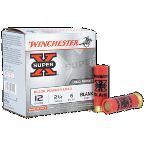 Winchester Ammo XBP12W Super X Blank 12Gauge 2.75" 25 Per Bx/10 Case