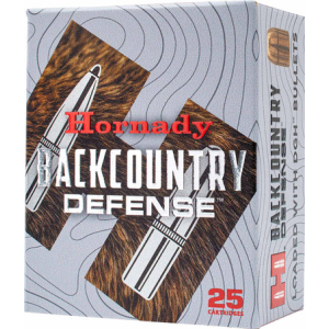 Hornady, Back Country Defense, 454 Casull, Dgh Jacketed, 300 Grain, 20 Rounds