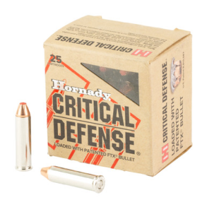 Hornady Critical Defense, 327 Federal Magnum, Flex Tip Expanding, 80 Grain, 25 Rounds