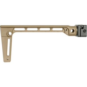 Midwest Industries MIARMSFFDE Arm Brace Side Folding Stock Flat Dark Earth 6061 Aluminum Fixed