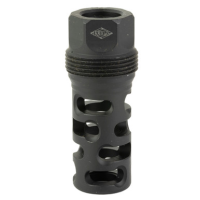 Yankee Hill 4405MB28 sRx Q.D. Muzzle Brake Long Black Phosphate Steel with 1/2"-28 tpi, 9mm, 2.30" OAL & 9.375" Diameter for sRx Adapters