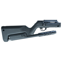 Tactical Solutions OHRSBXTD22WMRMBOBBLK Owyhee SBX Takedown 22 WMR 10+1 16.62" (12.37" Bore Length) Fluted/Threaded with Barrel Shroud, Black, Folding Takedown Rec, Magpul Backpacker Stock