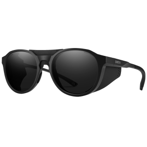 Smith Venture Polarized Sunglasses   Matte Black/ChromaPop Glass Black