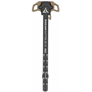 Radian Raptor SD-SL Ambidextrous Charging Handle - Brown - Dirty Bird Industries