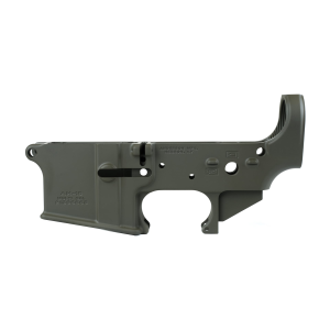 Anderson Stripped Lower Receiver - No Logo - OD Green - 