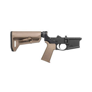 Aero Precision M4E1 Complete Lower Receiver w/ FDE MOE SL Grip & SL-K Carbine Stock - Anodized -