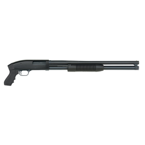 Mossberg Model 88 Cruiser Pump Action 12 Gauge 3" Chamber 20" Cylinder Barrel Blued Finish Black Synthetic Pistol Grip 7Rd Bead Sight - 