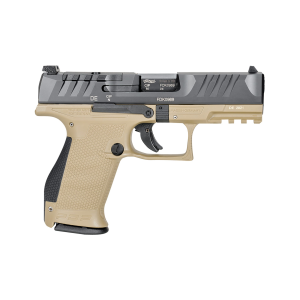 Walther PDP 4" Compact Optics Ready 15+1 9mm Pistol - FDE - 