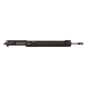 Aero Precision M4E1 Complete Upper, 18" .223 Wylde SS Rifle Barrel, EM-15 Quantum Handguard - Anodized Black - 