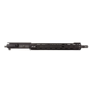 Aero Precision M4E1 Complete Upper, 16" .223 Wylde SS Mid Barrel, EM-15 Quantum Handguard - Anodized Black - 