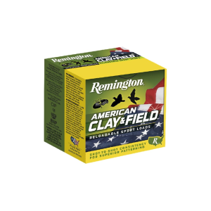 Remington Ammunition 20356 American Clay & Field Sport 12 Gauge 2.75" 1 oz 8 Shot Shotgun Ammo - 25 Rounds - 